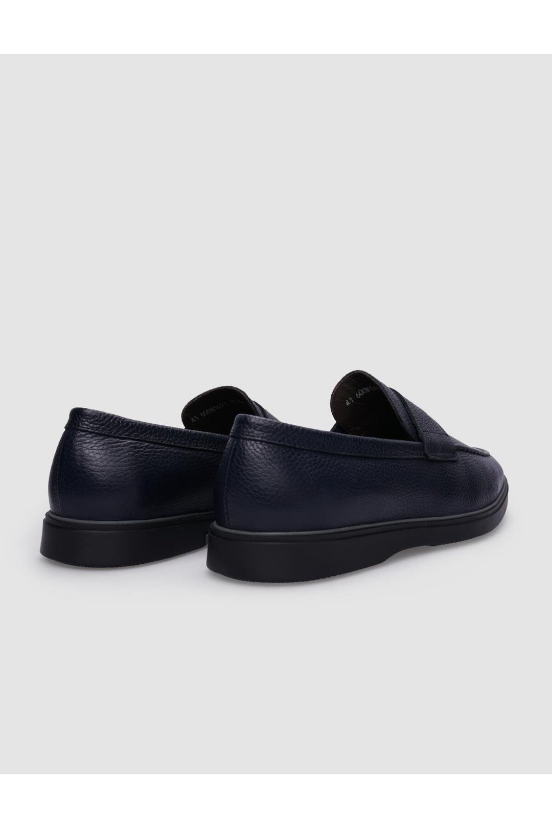 Cabani Shoes %100 Cuir véritable Chaussures décontractées pour hommes Bleu marine - Bleu marine