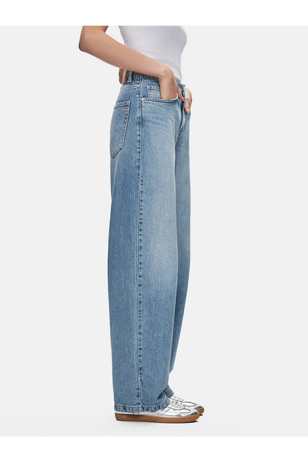 LTB Pantalon en jean baggy Larrıe - karişik_55995