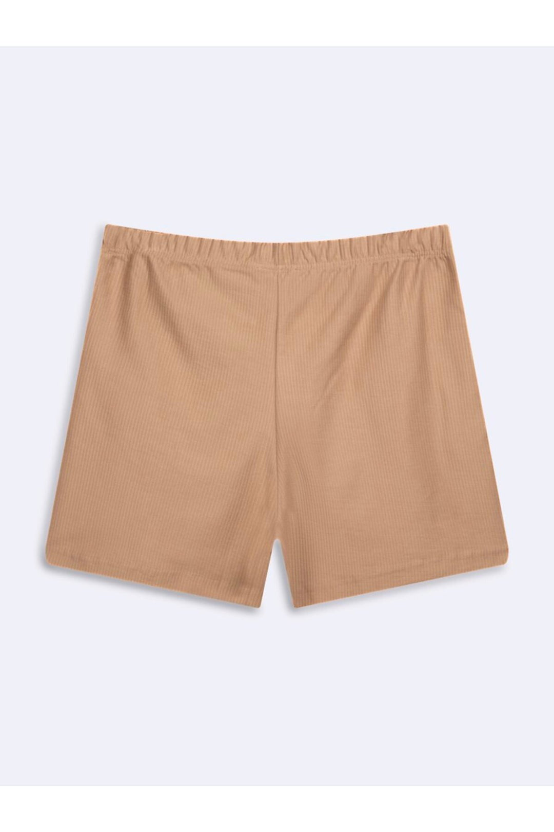 LTB Short Marron à Corde à Taille Élastique - Marron