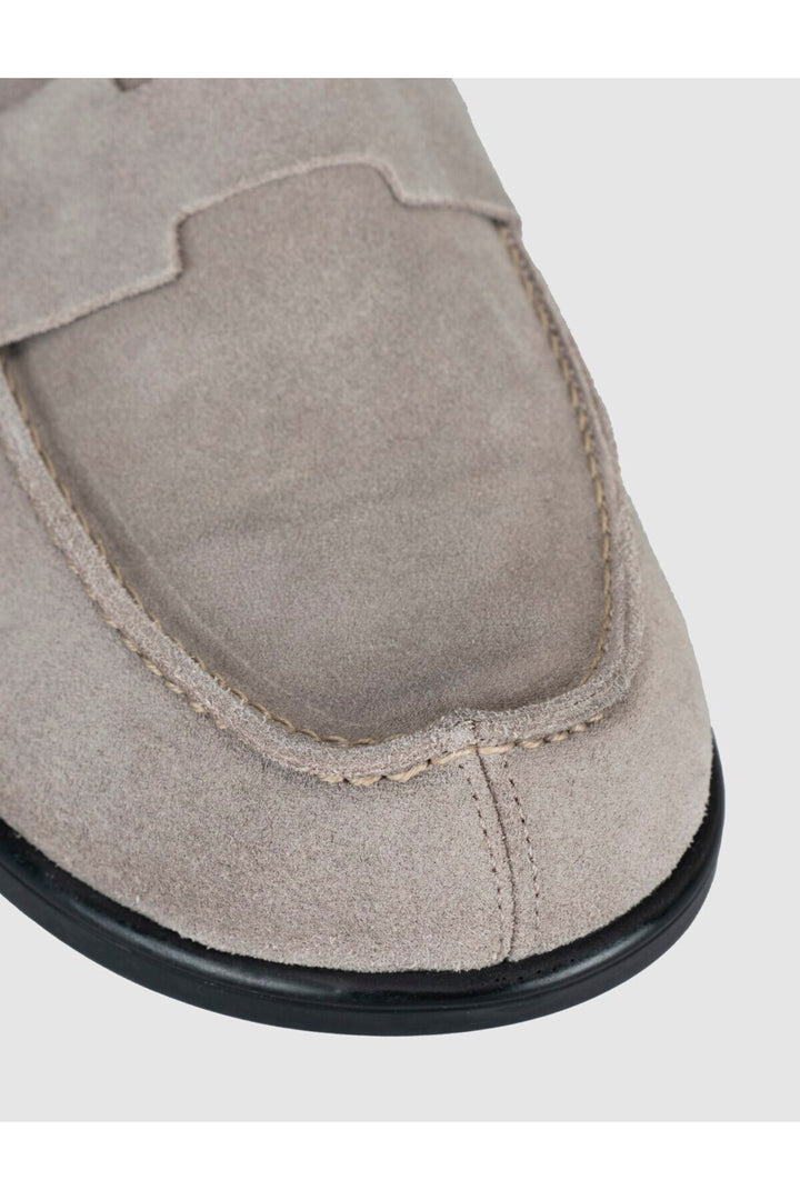 Cabani Shoes Mocassins pour hommes en cuir véritable vison - Vison