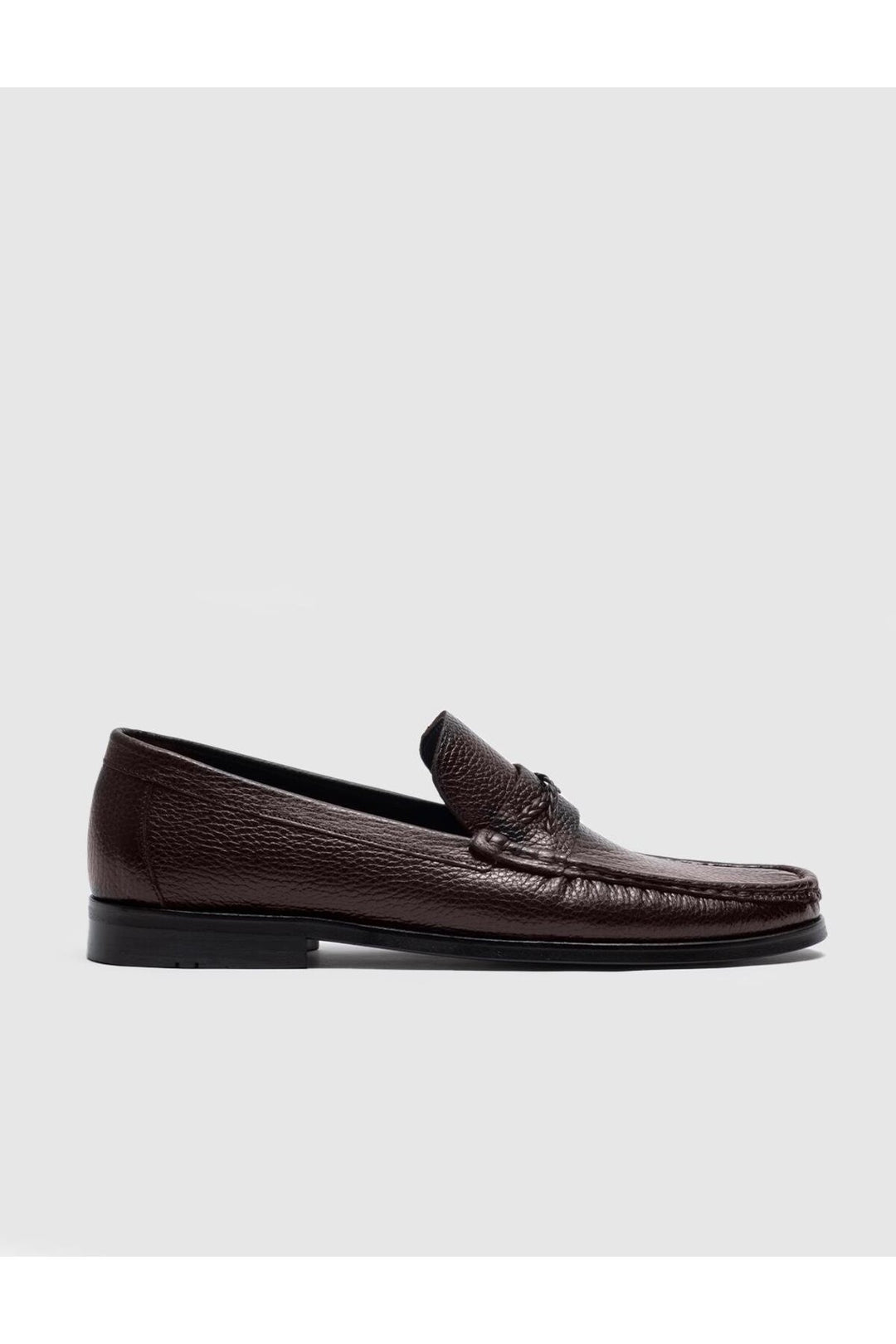 Cabani Shoes Chaussures de ville pour hommes en cuir véritable marron - Multicolore