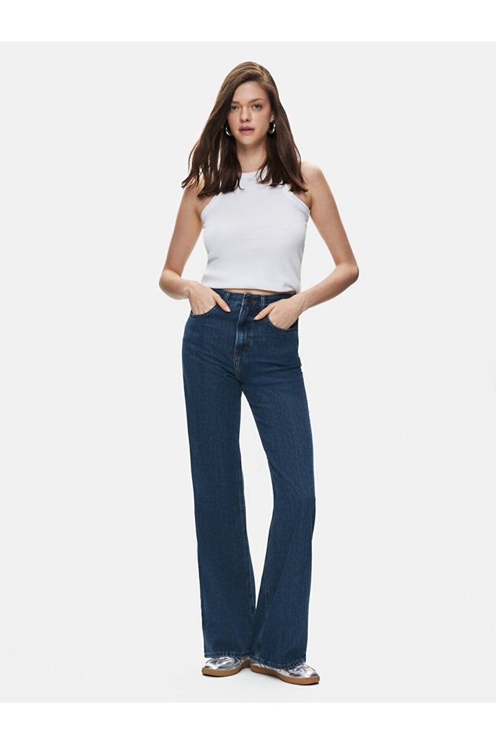 LTB Pantalon en jean taille haute large Vıonne H - karişik_55965