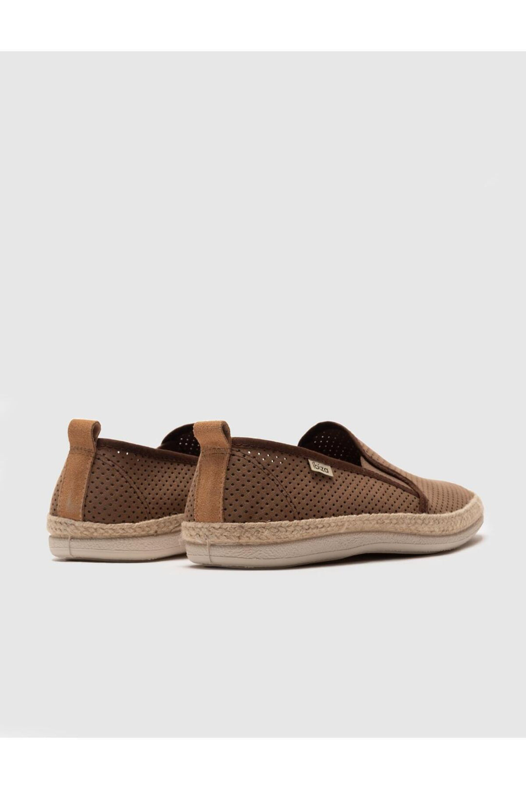 Cabani Shoes Chaussures de ville pour hommes avec détails en osier en vison - Vison