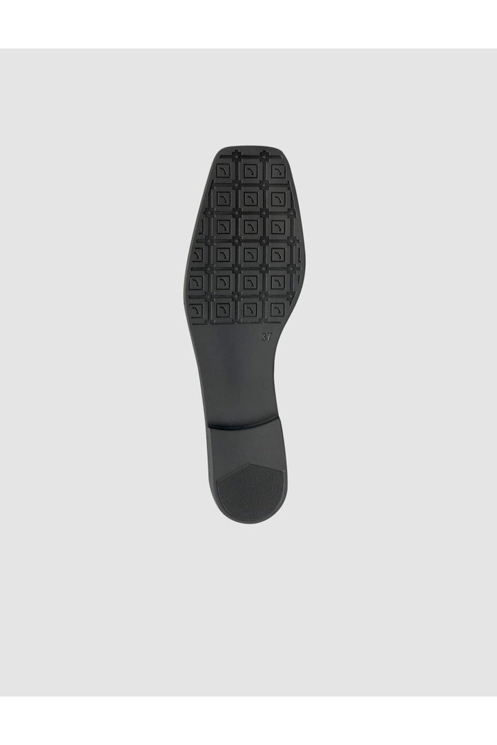 Cabani Shoes Ballerines noires en tissu avec pierres Serario pour femmes - Noir
