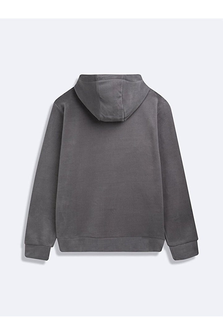 LTB Sweat à capuche zippé Bass Grey
