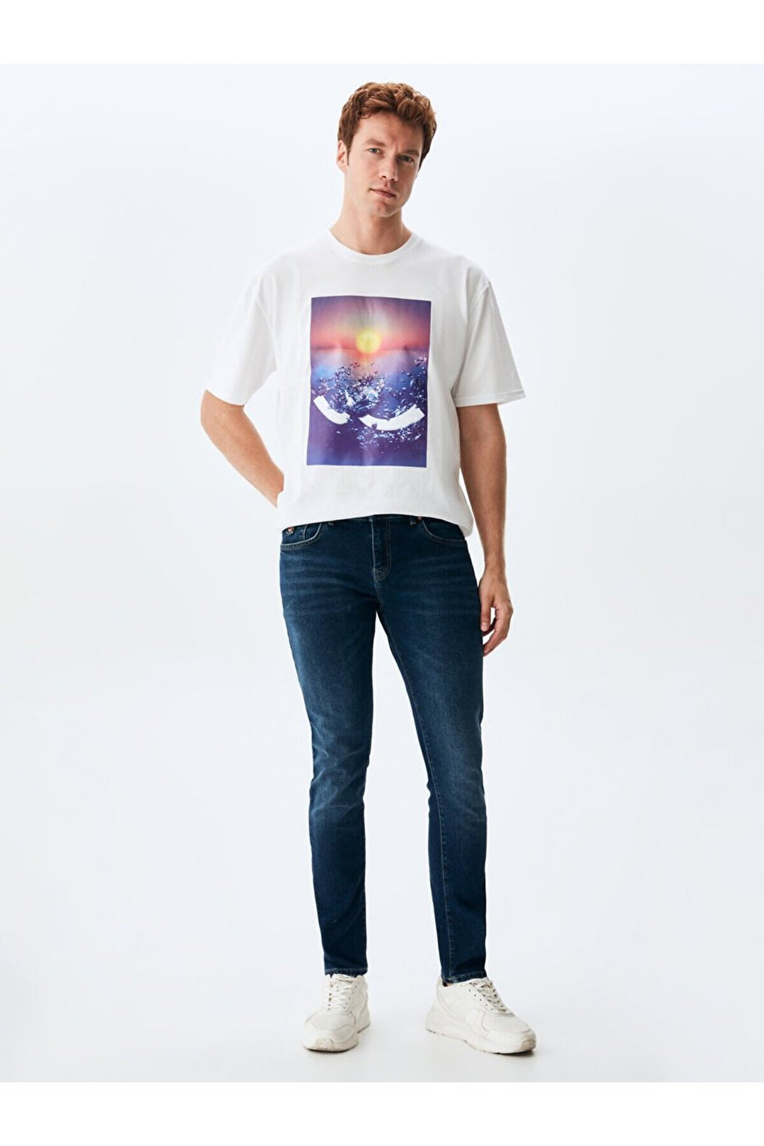 LTB Pantalon en jean à taille basse Joshua Narrow Leg