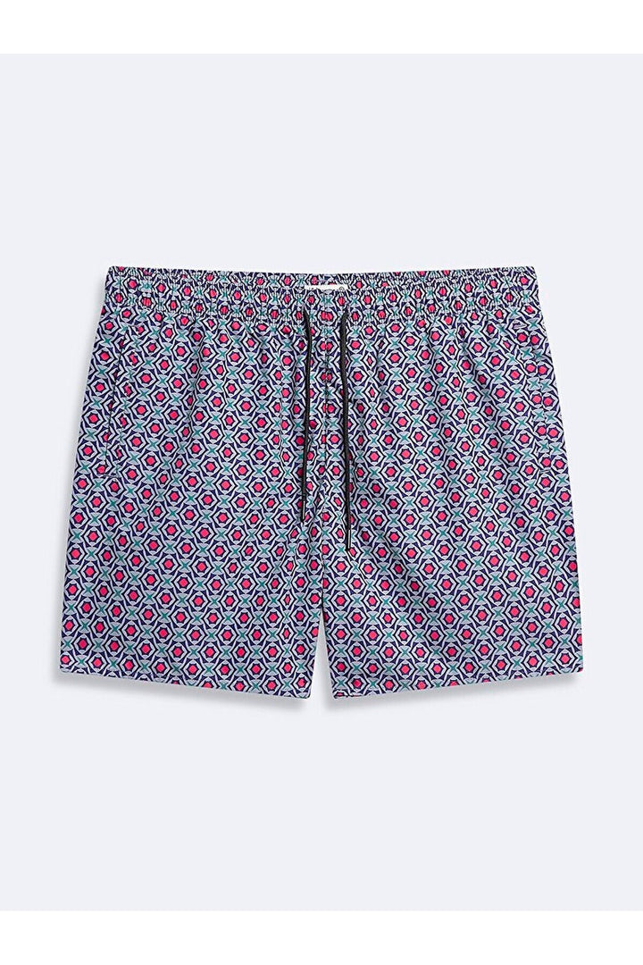 LTB Short de bain basique bleu tissé