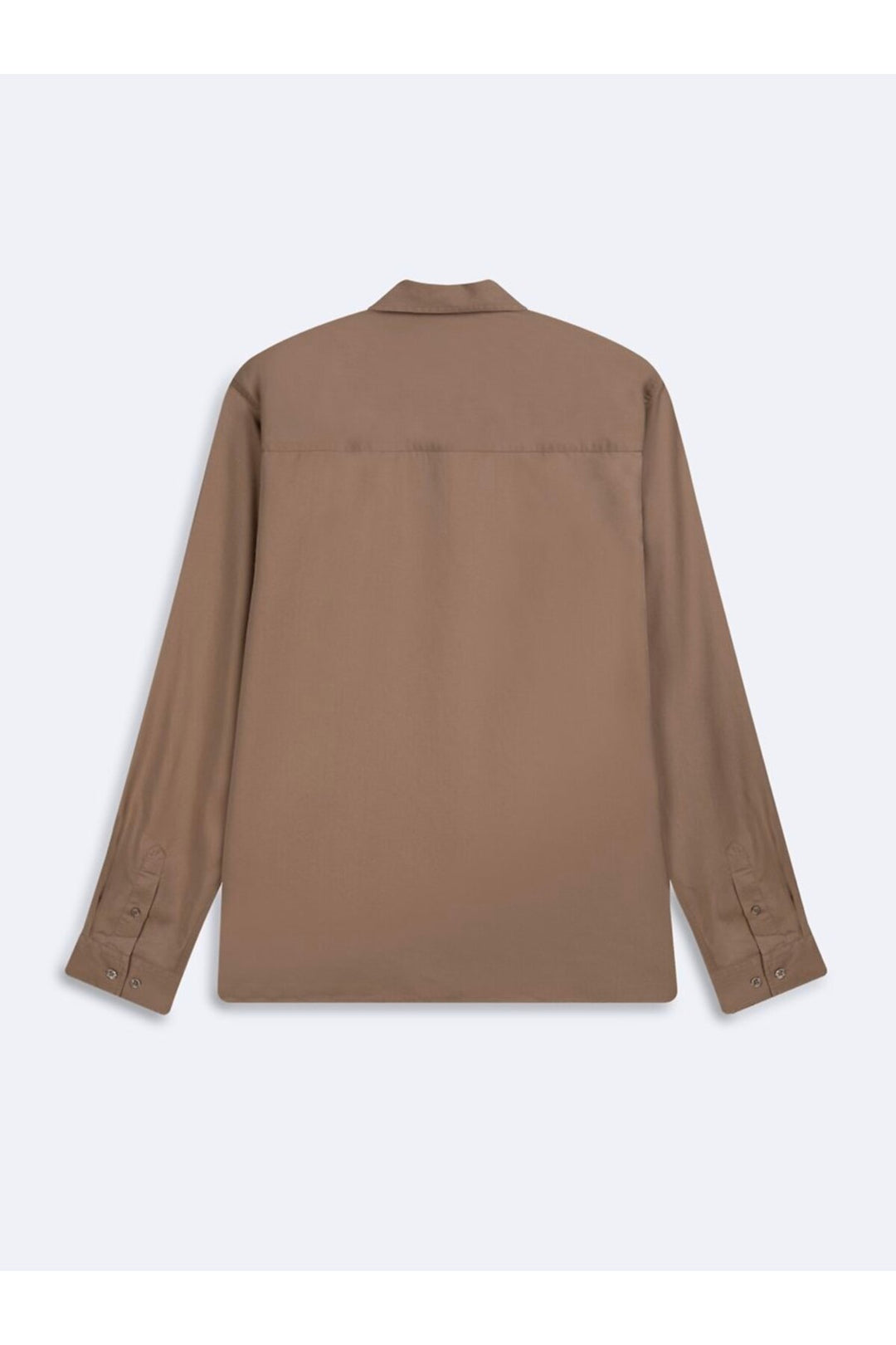 LTB Chemise basique marron à boutons - Marron