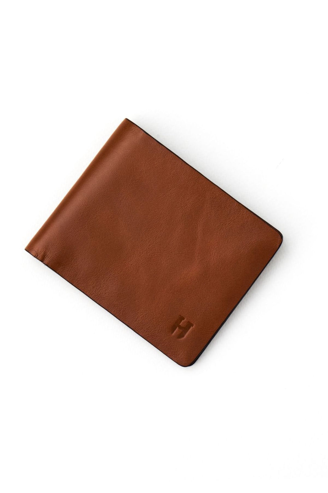 helmbrook Portefeuille en cuir véritable pour homme Slim Design Multi-Bay RFID Protected Eldridge Tan