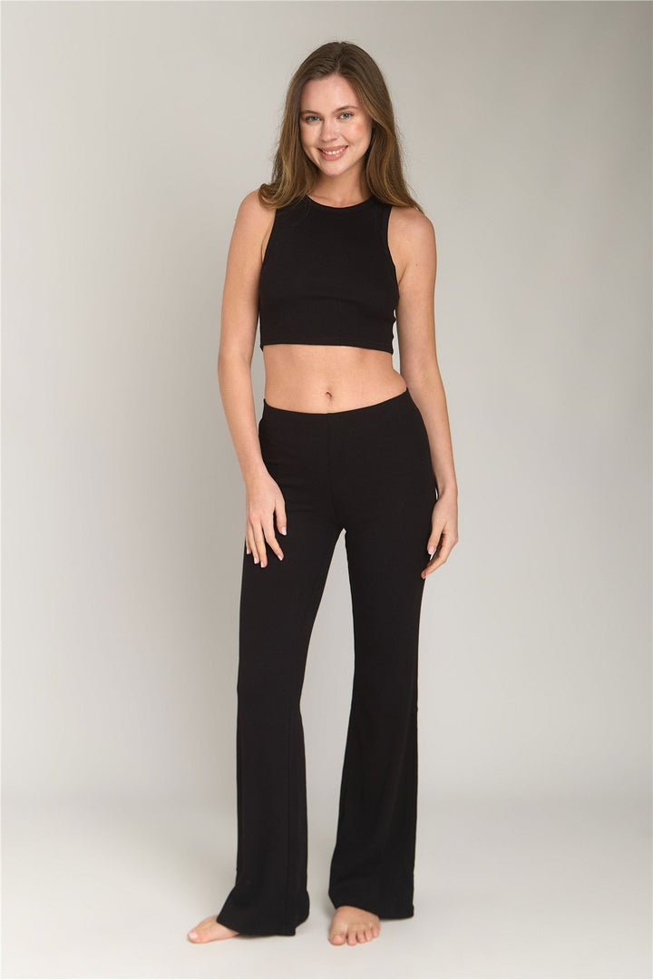 Lovely Things Pantalon caraco Emily Bas Vêtements Bas de pyjama - Carrelage
