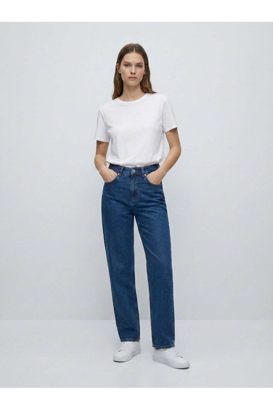 LTB Nouveau pantalon en jean indigo mi-haut coupe confortable avec jambes étroites Wanda