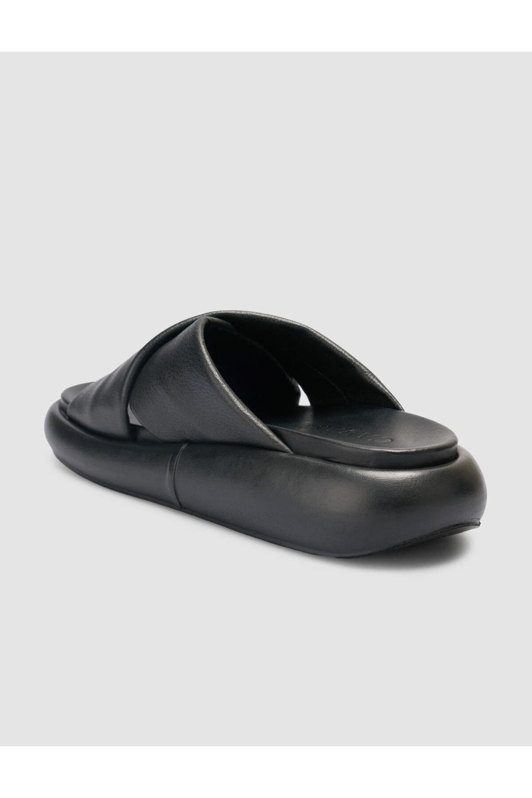 Cabani Shoes %100 Cuir véritable Sandales noires pour femmes - Noir