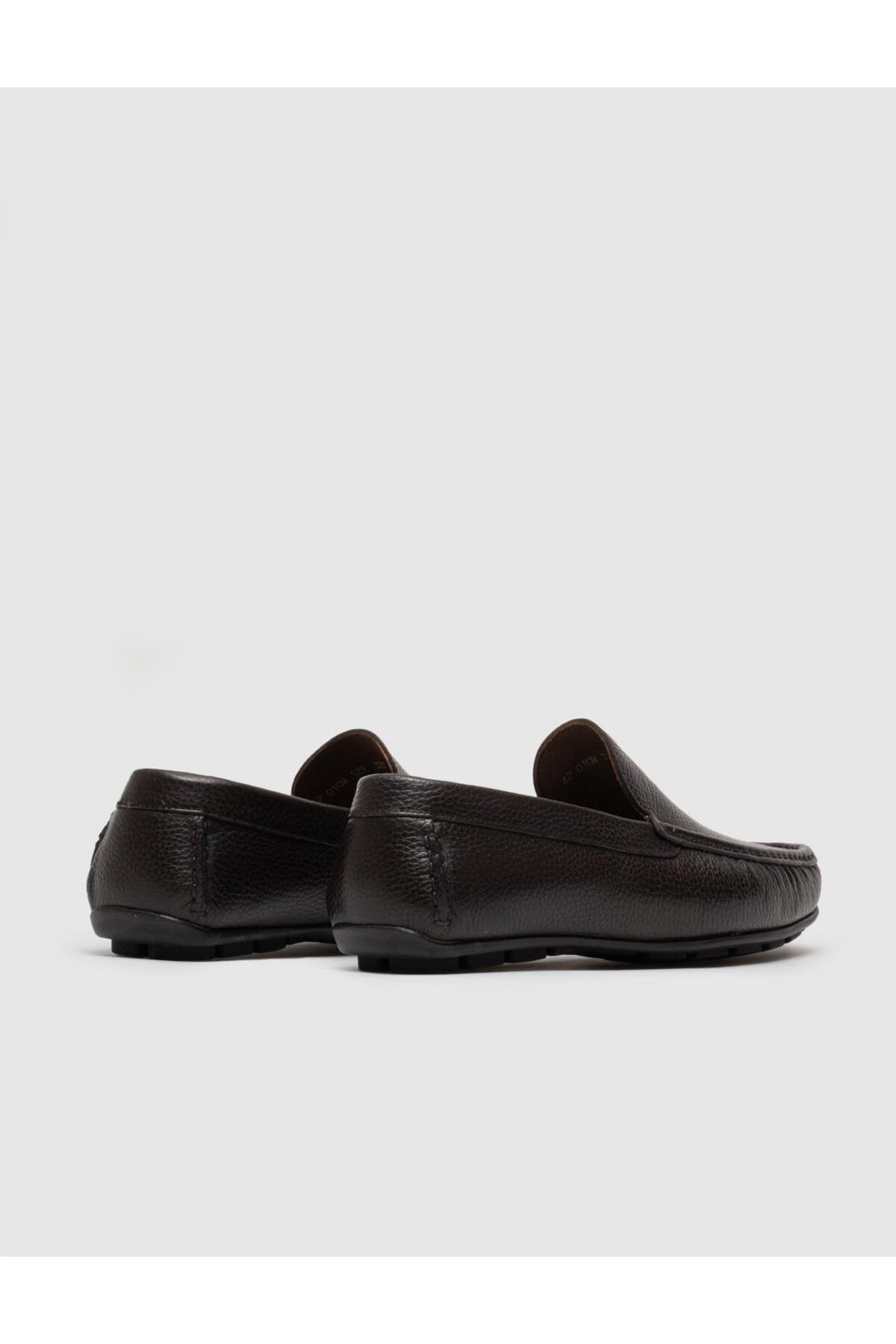 Cabani Shoes Mocassins pour hommes en cuir véritable marron - Marron