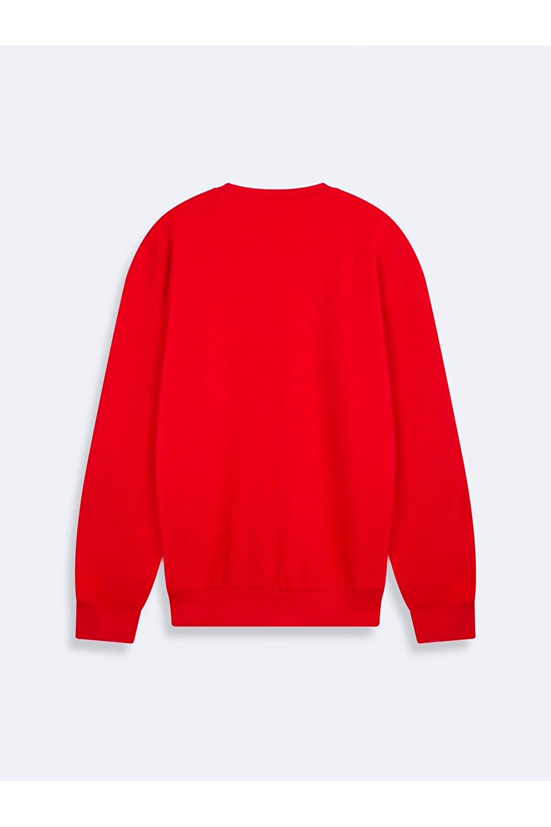LTB Sweat-shirt rouge à manches longues et col en O