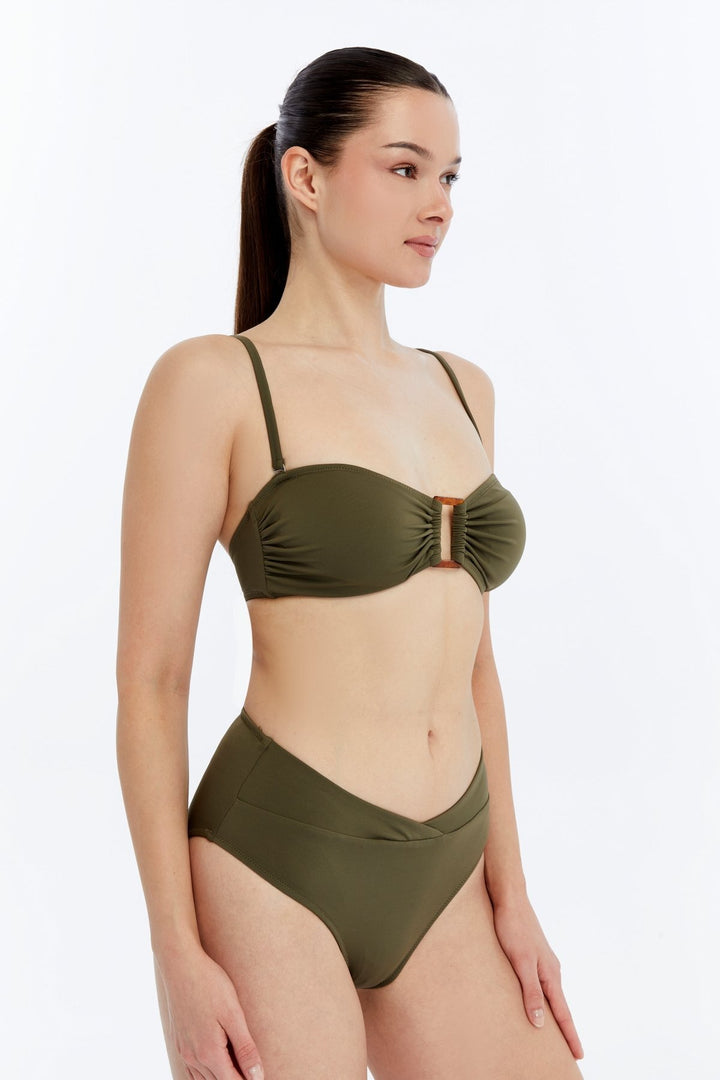 Lovely Things THERESA Bas de bikini - Kaki