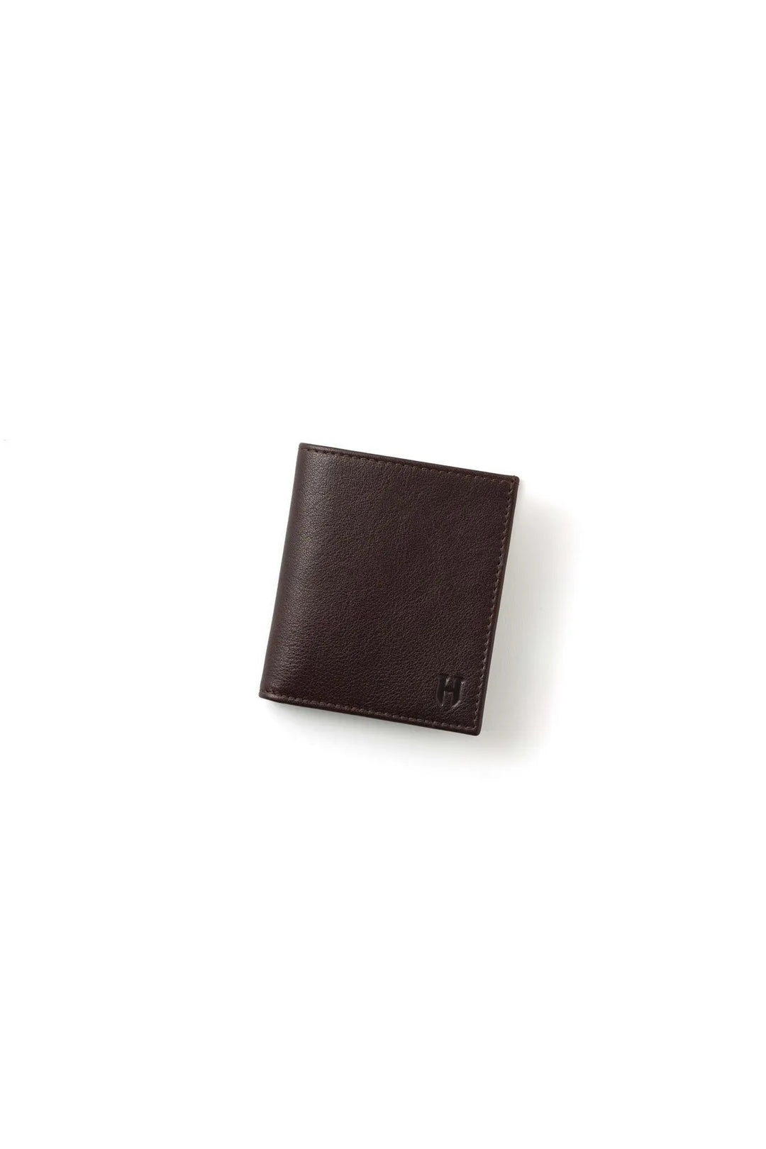 helmbrook Portefeuille en cuir véritable pour homme Multi-Bay RFID Protected Colin Coffee
