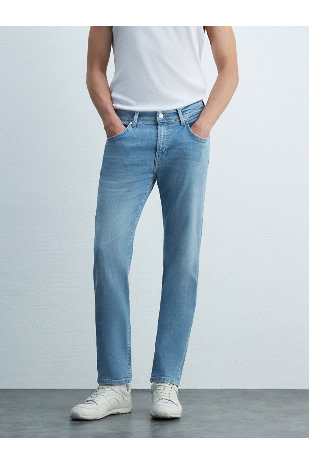 LTB Pantalon en jean à taille moyenne Sawyer P Narrow Leg