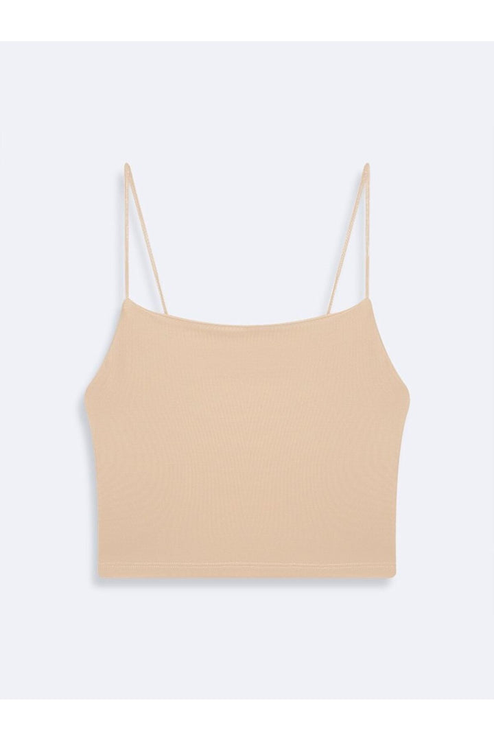 LTB Bracelet court basique beige avec lanière fine