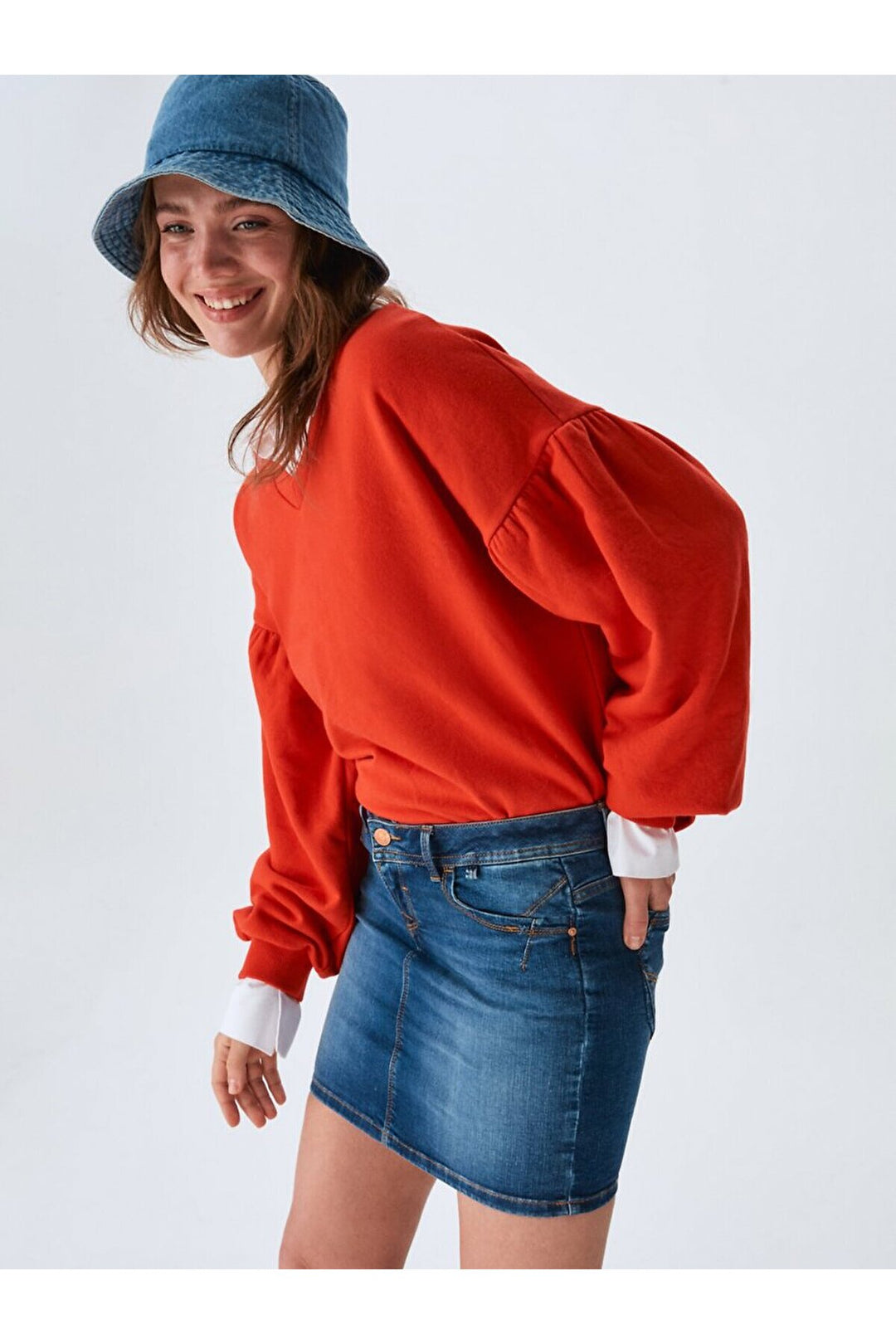 LTB Mini jupe en jean Adrea