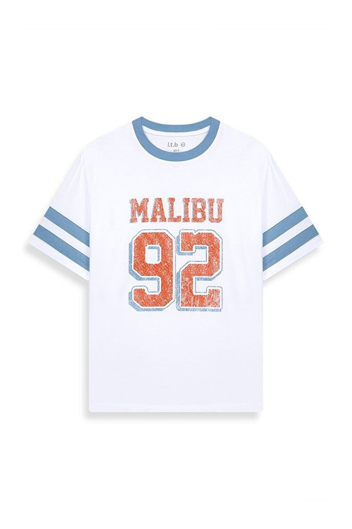LTB T-shirt blanc - Blanc_100