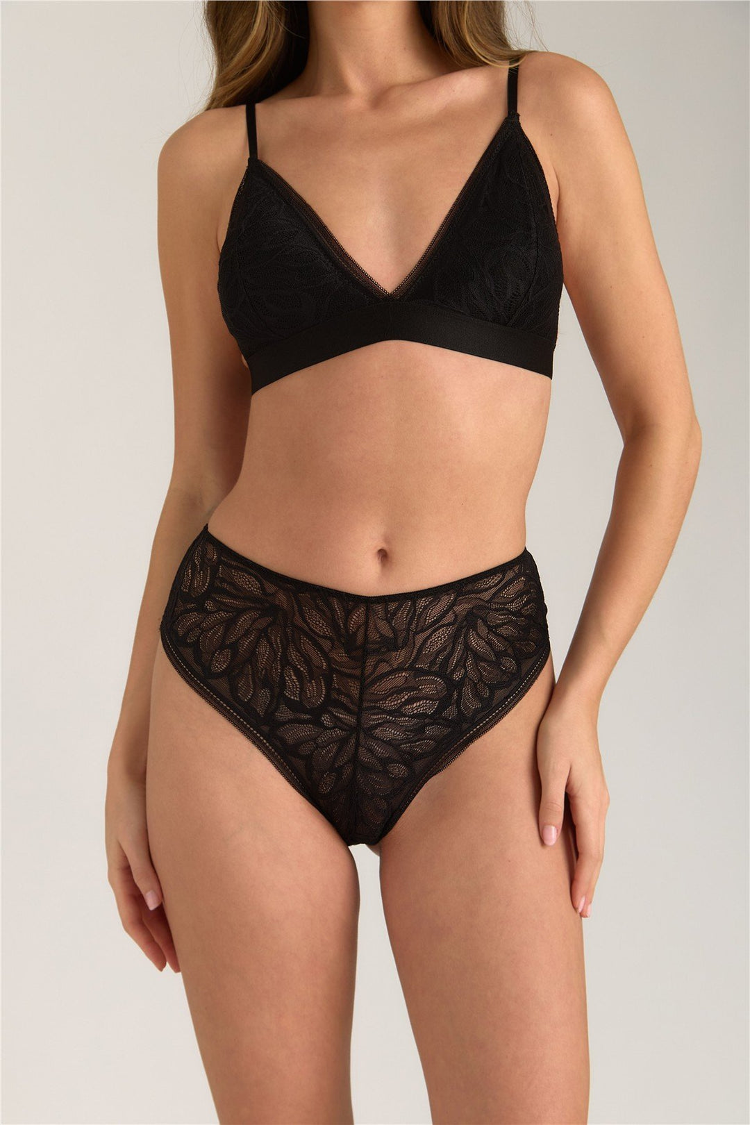 Lovely Things ANGEL Culotte Cheeky en Dentelle - Noir
