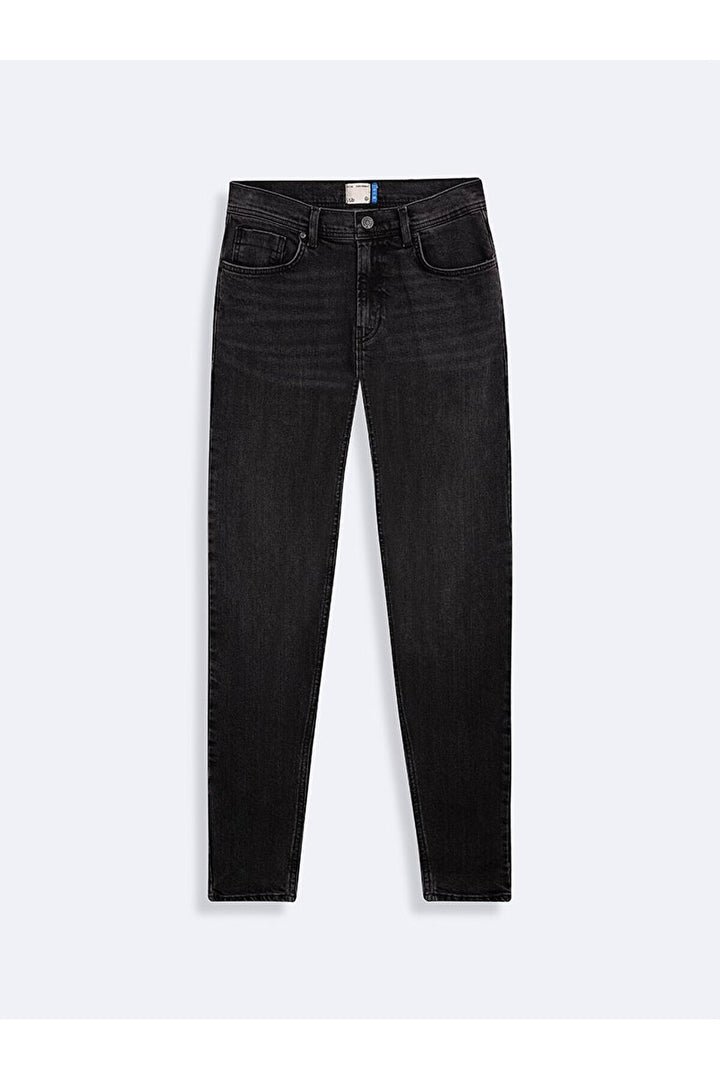 LTB New Smarty Jean Pantolon à taille moyenne à jambes droites - Foncé Gris_55434