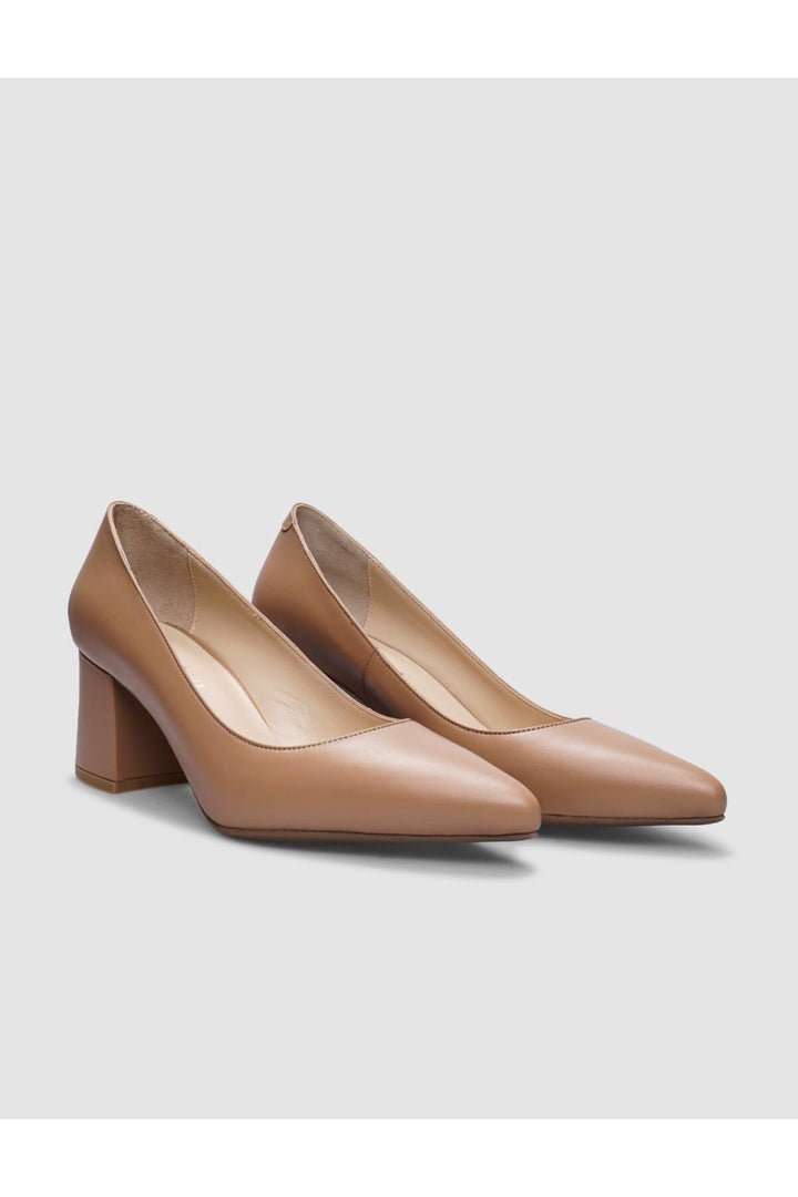 Cabani Shoes %100 Cuir véritable Escarpins en vison pour femmes - Vison