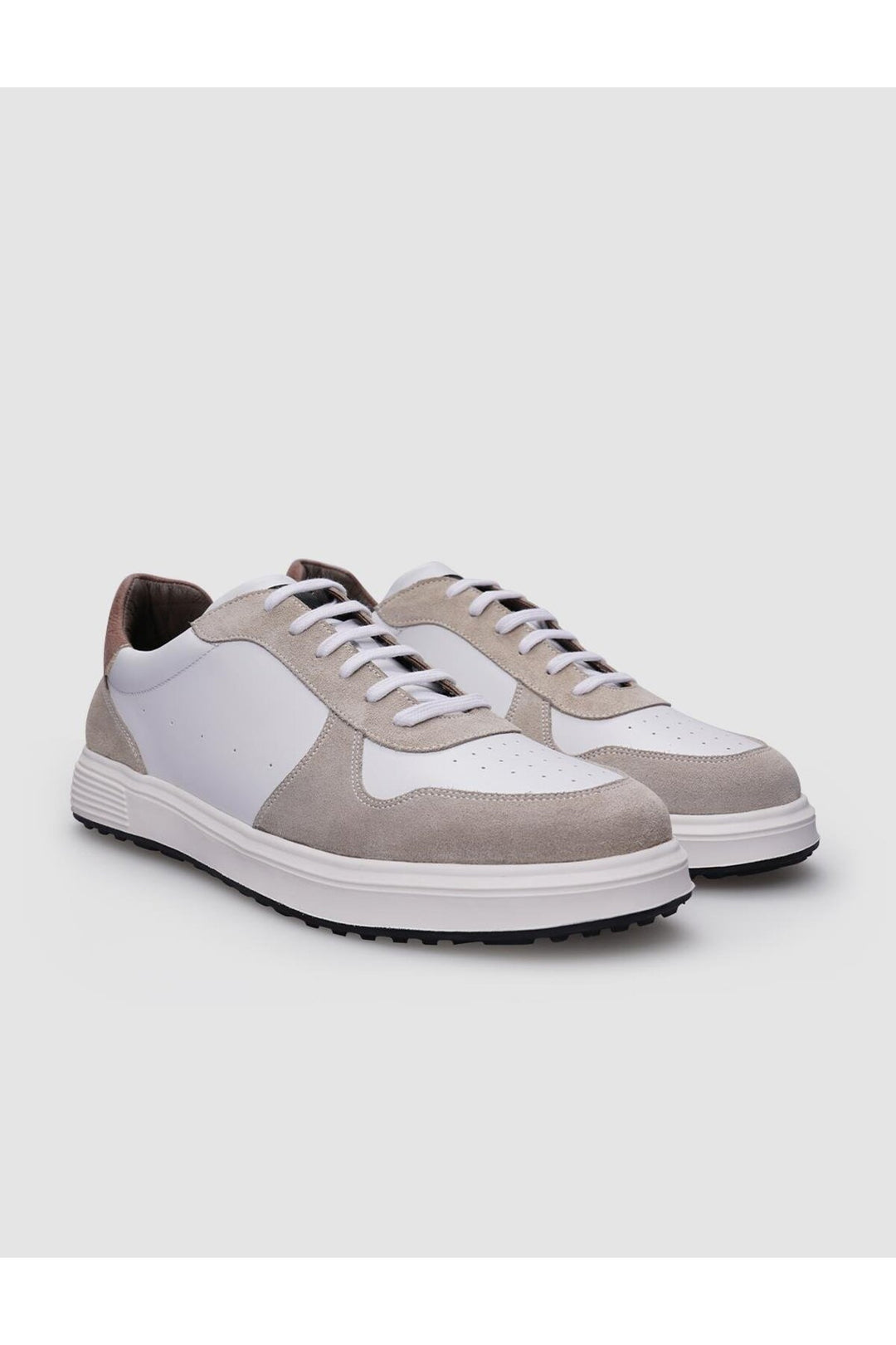Cabani Shoes %100 Cuir Véritable Blanc - Blanc