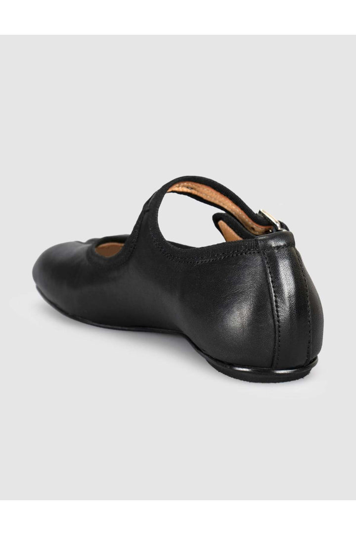 Cabani Shoes Ballerines à bout rond avec boucle noire - Multicolore