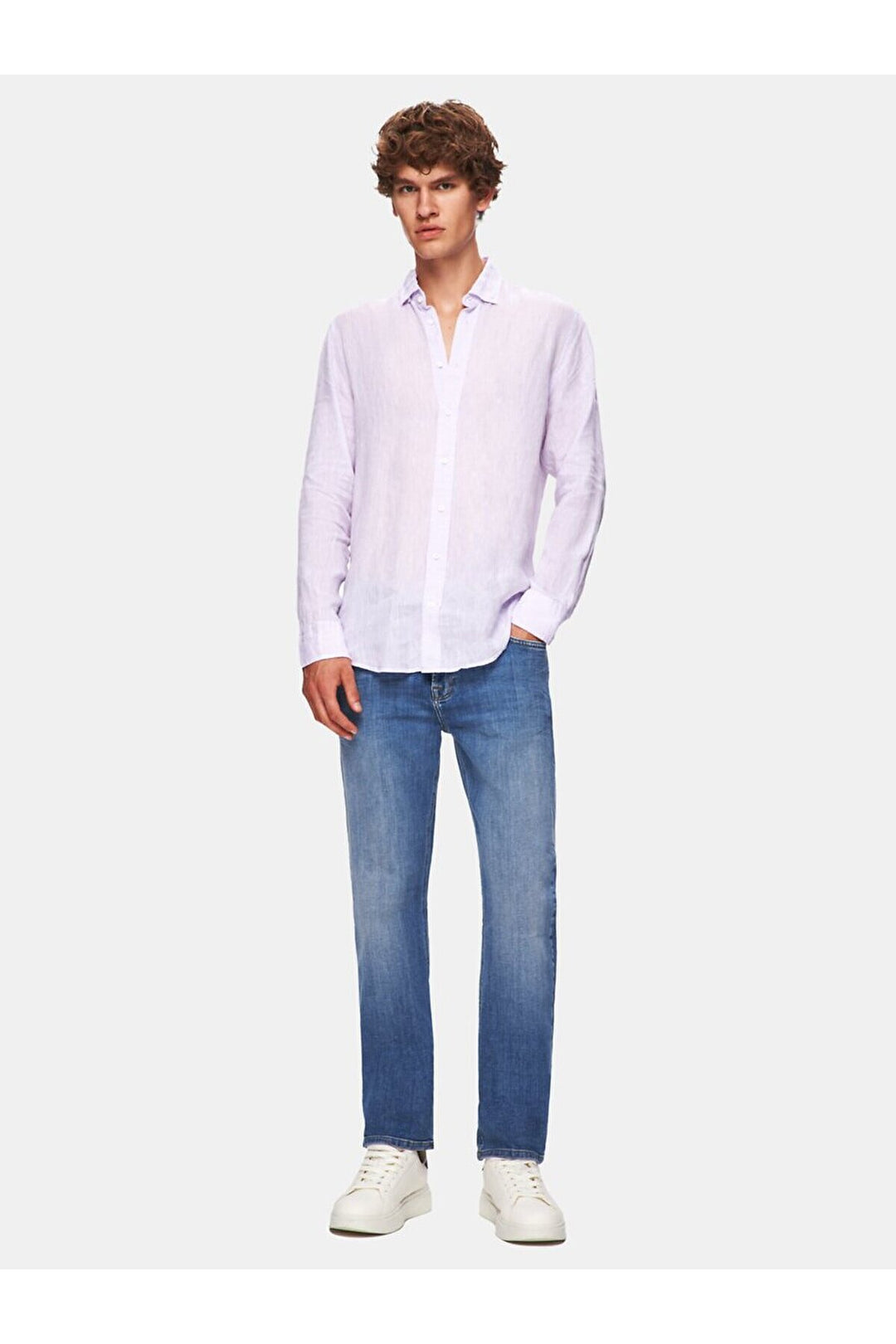 LTB Pantalon en jean coupe droite à taille moyenne Paul X - karişik_55709