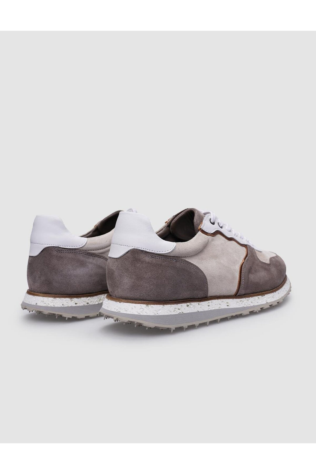Cabani Shoes %100 Cuir véritable Chaussures de sport pour hommes en vison à lacets - Vison