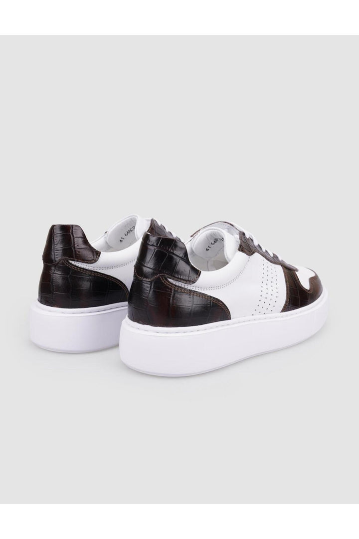 Cabani Shoes %100 Cuir véritable Blanc - Blanc