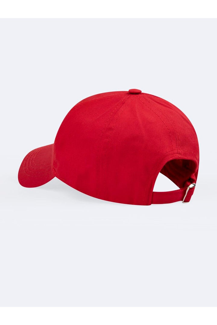 LTB Chapeau Basic à Broderie Rouge - Rouge