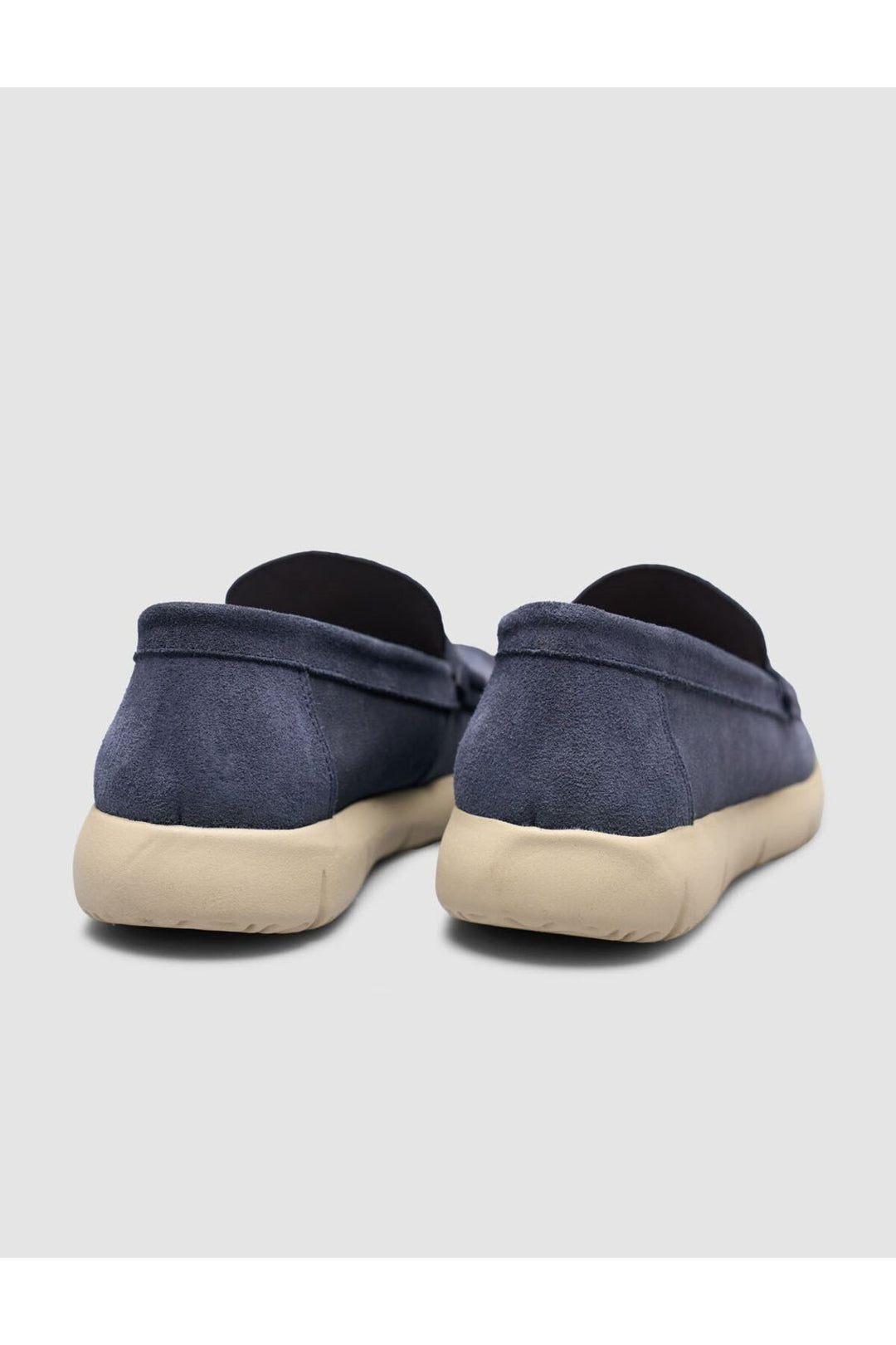 Cabani Shoes Bleu marine Cuir Véritable Chaussures Loafer pour Homme - Bleu marine