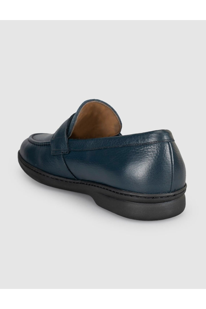 Cabani Shoes Chaussures Loafer en Cuir Véritable pour Homme Bleu marine - Bleu marine