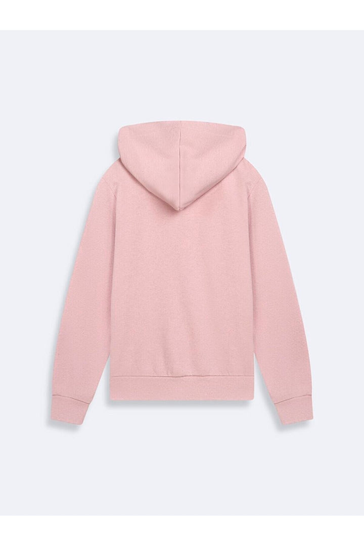 LTB Sweat zippé à capuche lilas