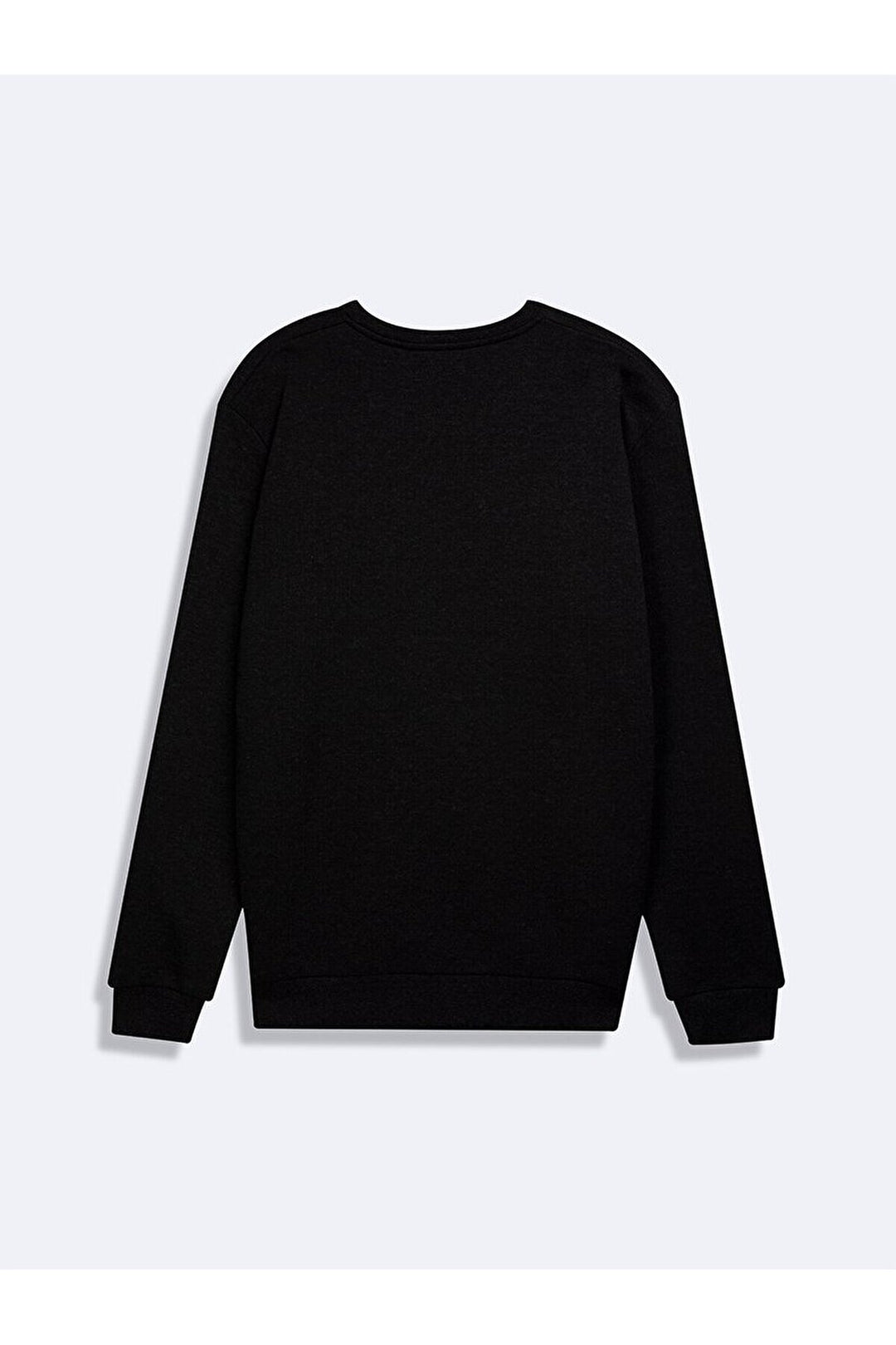 LTB Sweatshirt basique à col rond à manches longues en anthracite - Gris