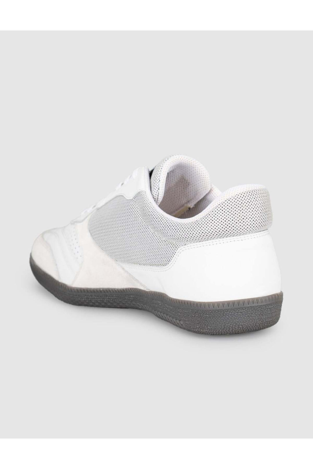 Cabani Shoes Baskets pour hommes en cuir véritable blanc - Blanc