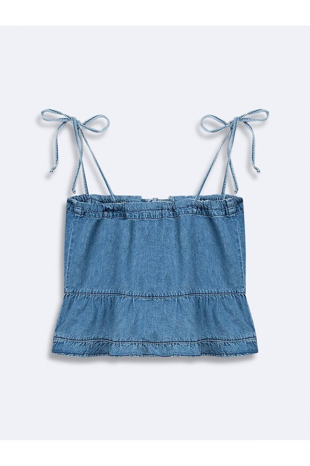 LTB Anesha Mid Indigo Blouse - mid Indigo