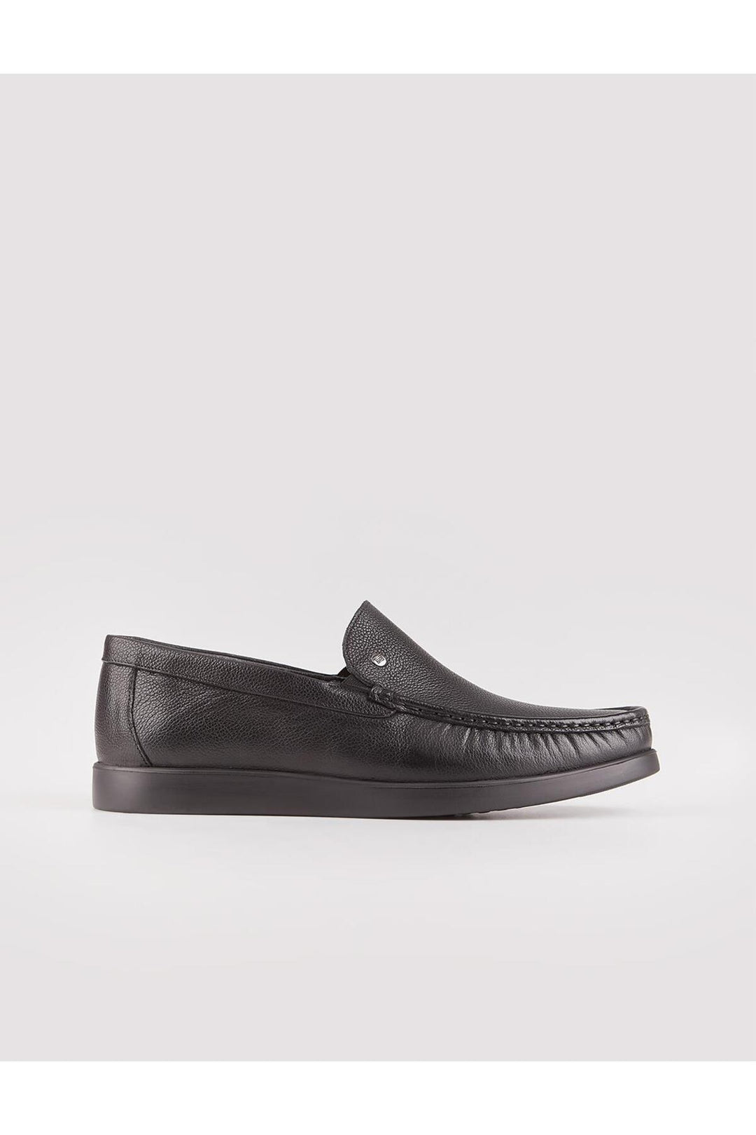 Cabani Shoes Chaussures de sport pour hommes en cuir véritable noires - Noir