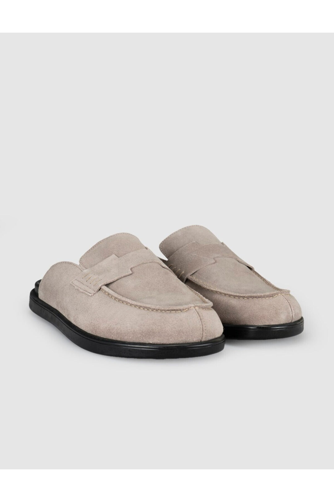 Cabani Shoes Mocassins pour hommes en cuir véritable vison - Vison