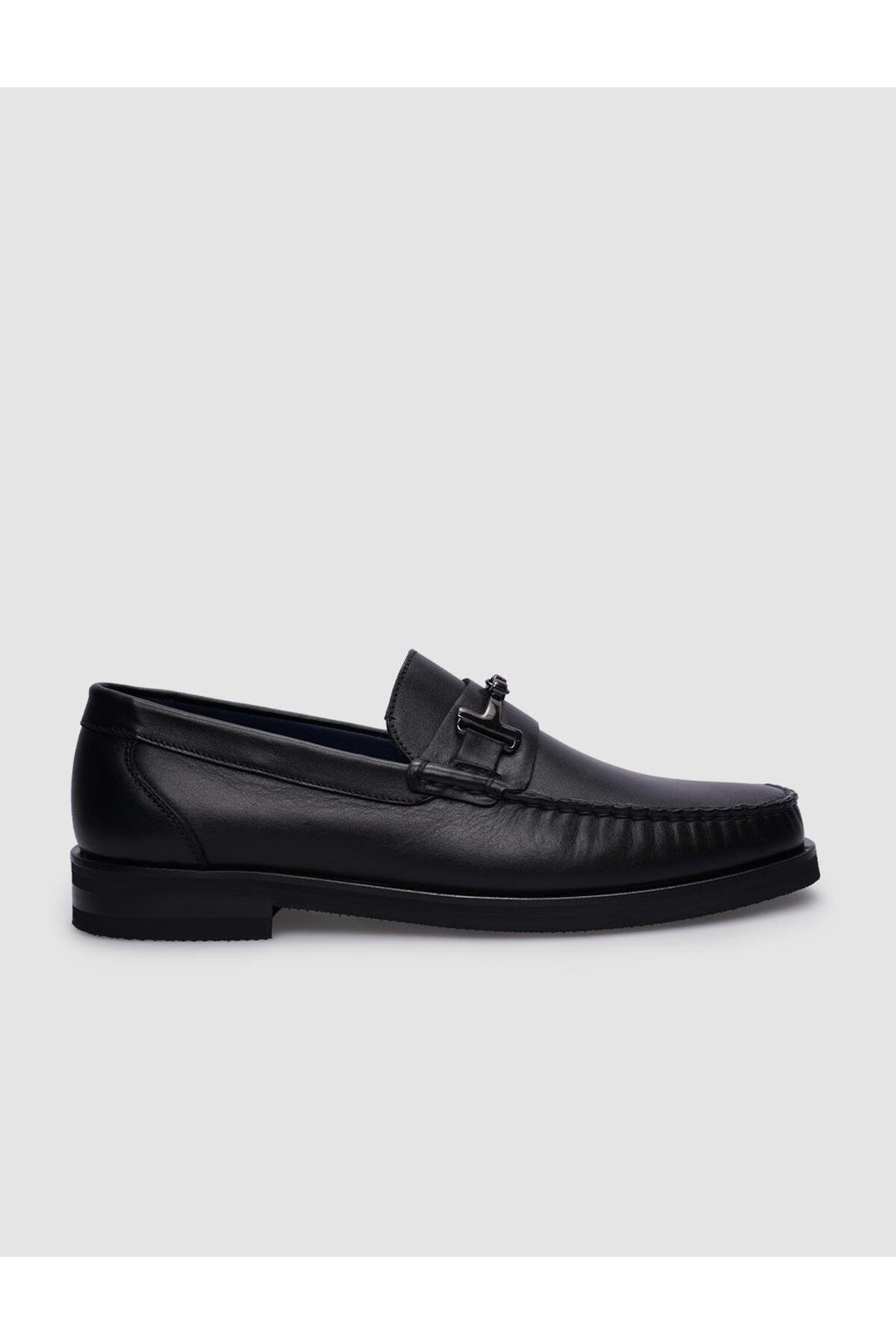 Cabani Shoes Chaussures classiques pour hommes en cuir véritable noir avec boucle à 100% - Multicolore