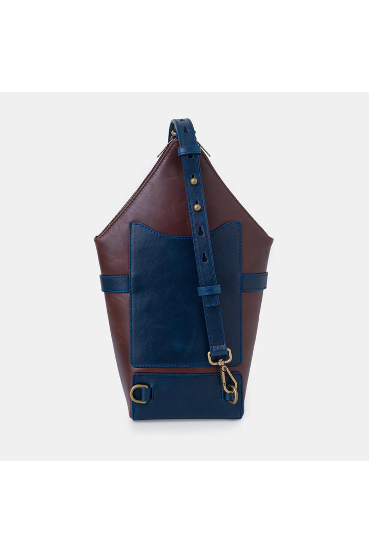 helmbrook Sac à bandoulière Delmar en cuir de luxe pour homme