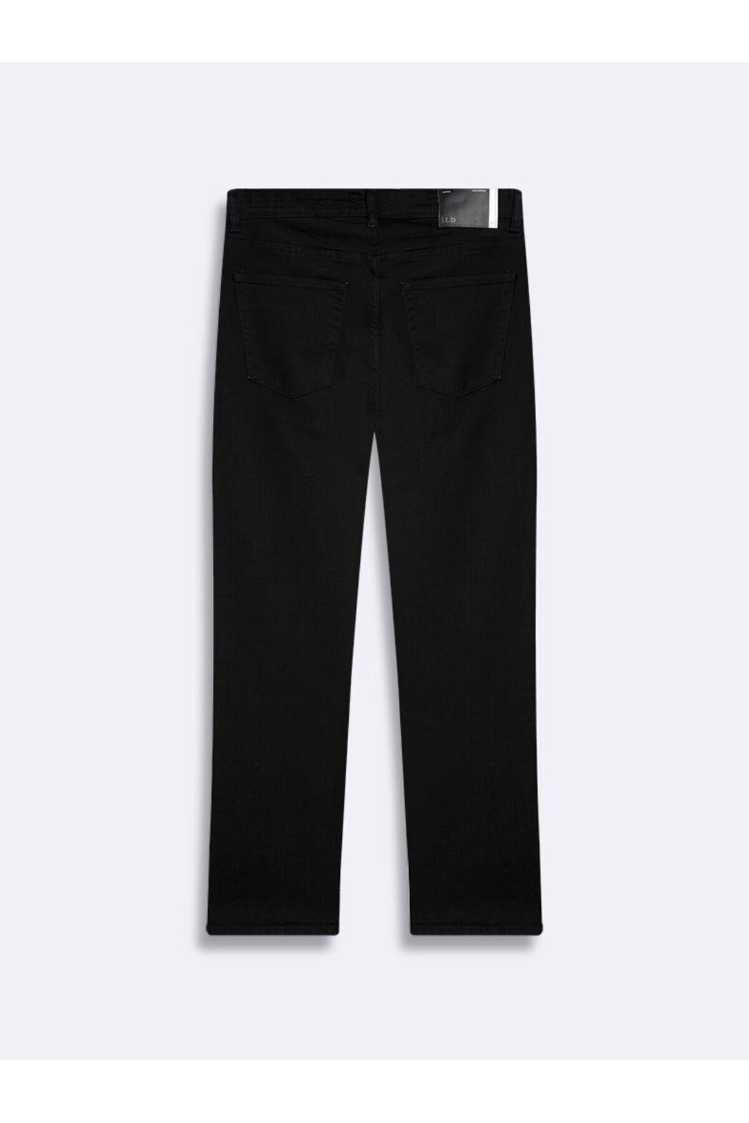 LTB Sawyer P Jean pantalon noir taille moyenne coupe droite - Noir