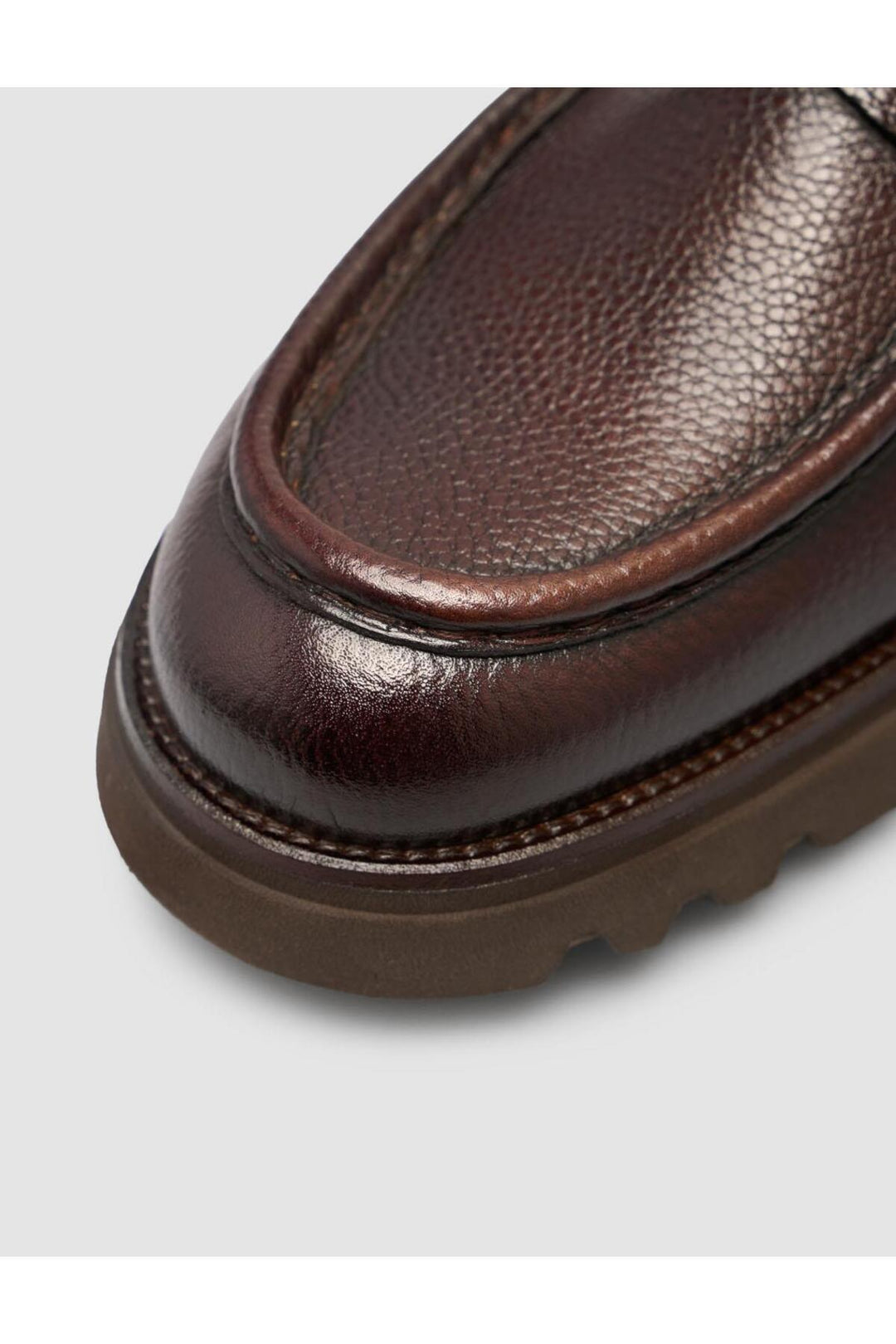 Cabani Shoes Chaussures de ville pour hommes en cuir véritable marron avec boucle à 100%. - Marron