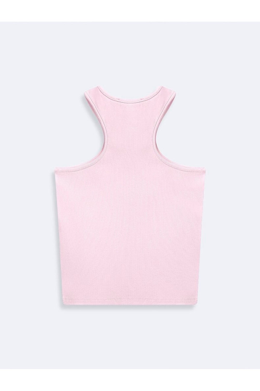 LTB Singlet basique rose côtelé sans manches
