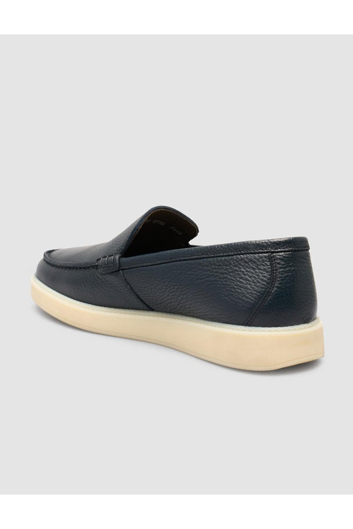 Cabani Shoes %100 Bleu marine Chaussures Loafers pour Homme - Bleu marine