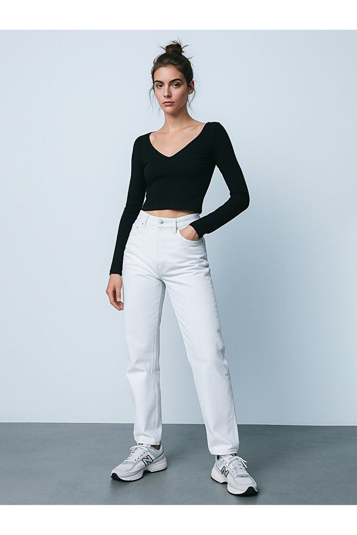 LTB Jean taille haute coupe slim Rebecca