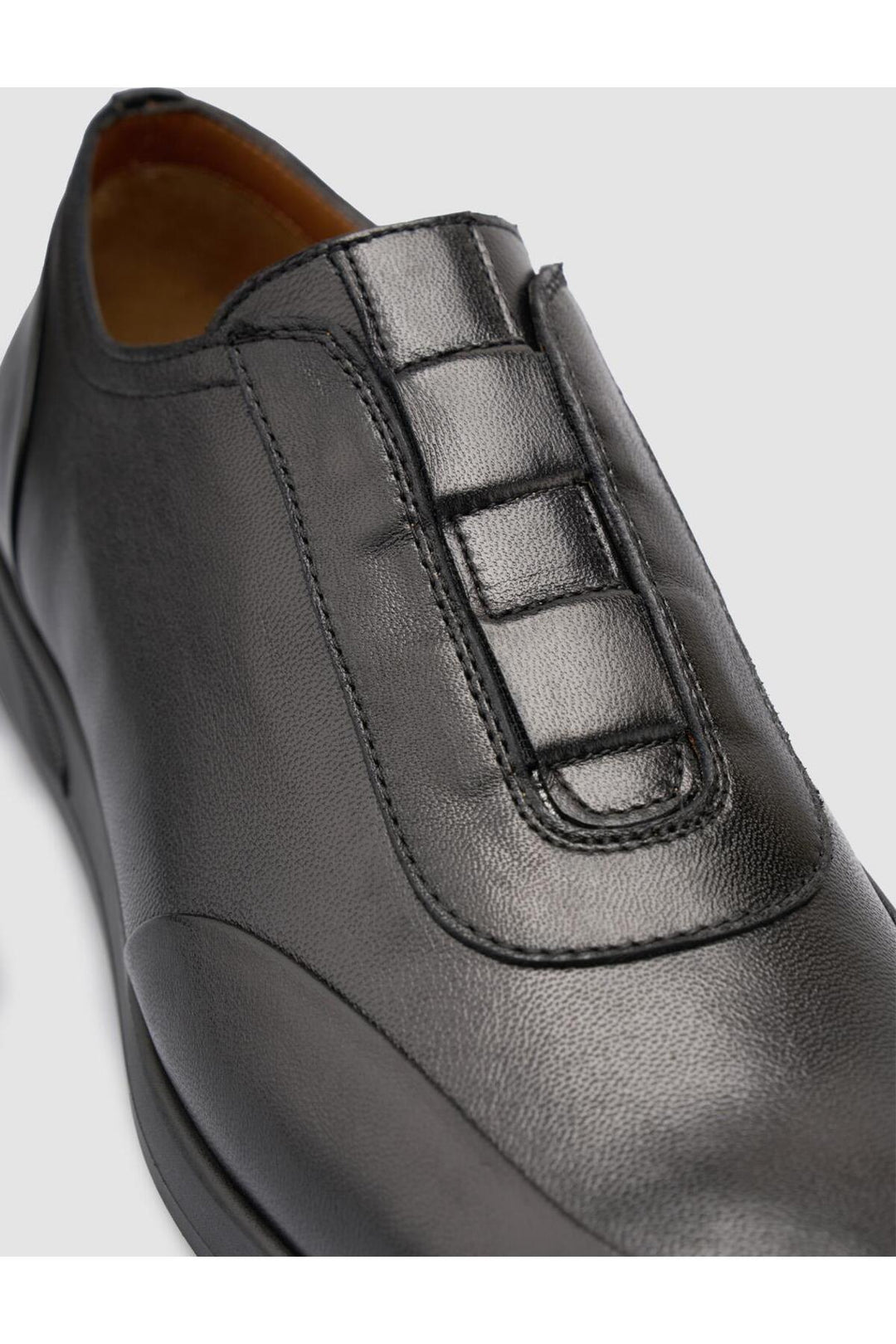 Cabani Shoes Chaussures de ville pour hommes en cuir véritable noir 100% - Multicolore