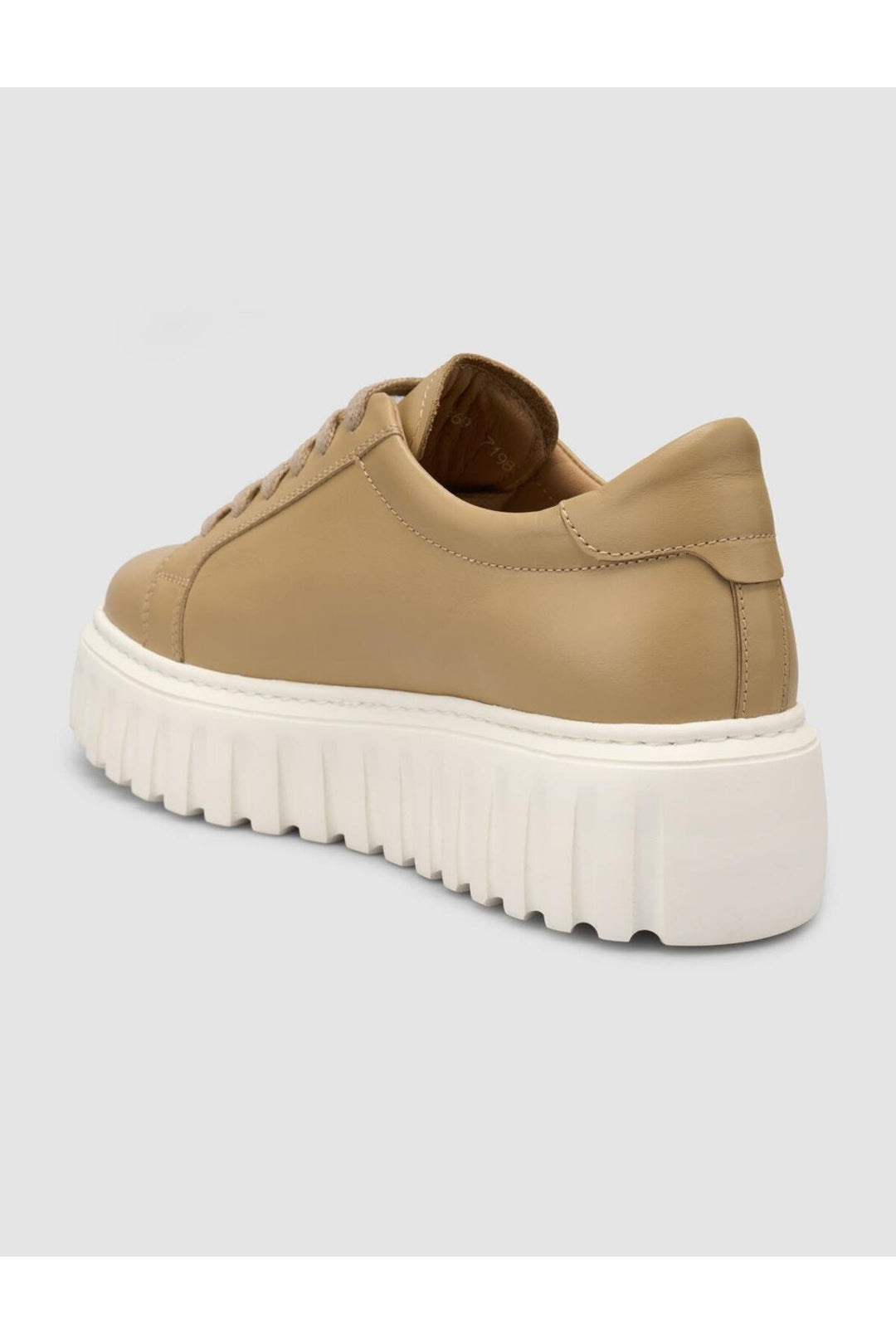 Cabani Shoes MonaMae %100 Cuir Véritable Vison Chaussures de Sport Femme - Vison